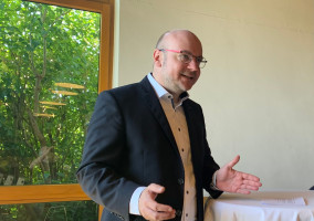 Bastian Wojek berichtet aus der Arbeit des Kreisvorstands