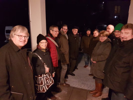 Der SPD-Kreisvorstand zu Besuch bei der Baugenossenschaft Feuchtwangen