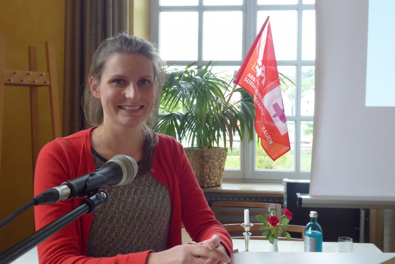 Julia Bergmeier, Referentin für Sozialpolitik beim VdK Bayern
